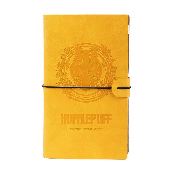 Grupo Erik Caderno de Viagem Harry Potter Hufflepuff Amarelo