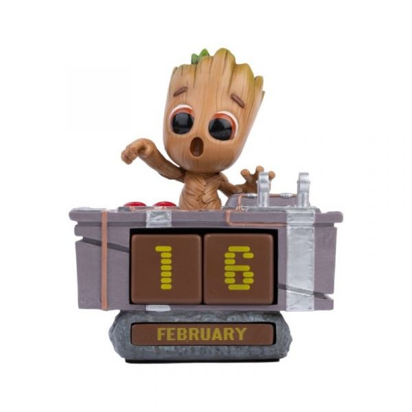 Grupo Erik Calendário Perpétuo 3D Marvel Guardians Of The Galaxy Groot Death Button
