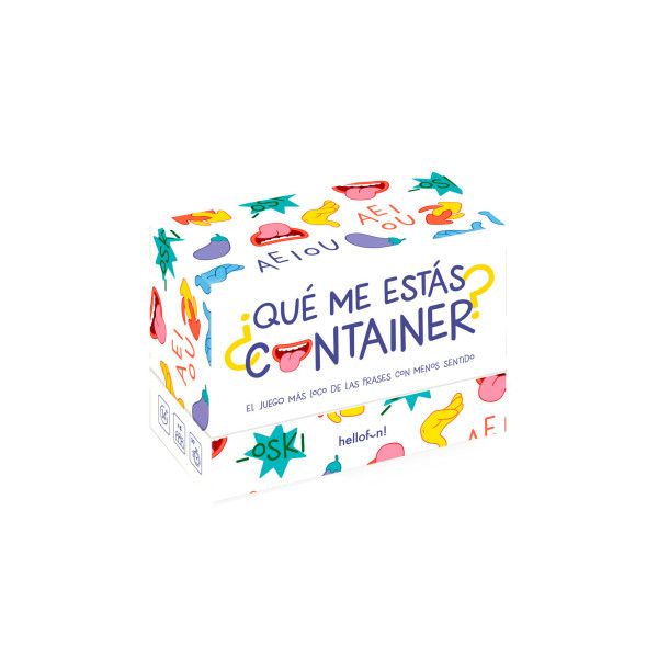 Hellofun! Jogo de Tabuleiro ¿Que Me Estás Container?