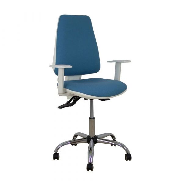 Piqueras y Crespo Cadeira de Escritório 3B5CRRP Azul Celeste
