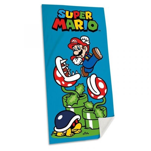 Super Mário Toalha de Praia 70x140cm