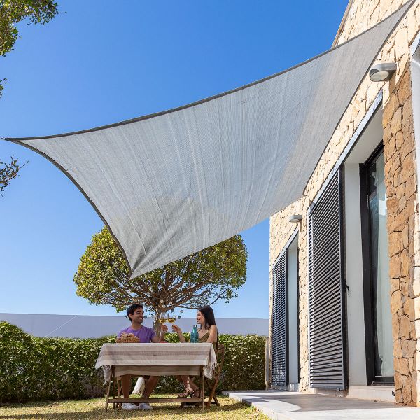 InnovaGoods Toldo de Sombreamento Retangular Reshad 3x4m Bege
