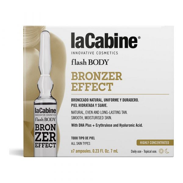 Autobronzeador La Cabine Ampolas Corporais Bronzer Effect 7x7ml