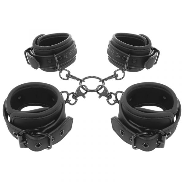 Pipedream Fetish Submissive Set Esposas Manos Y Tobillos