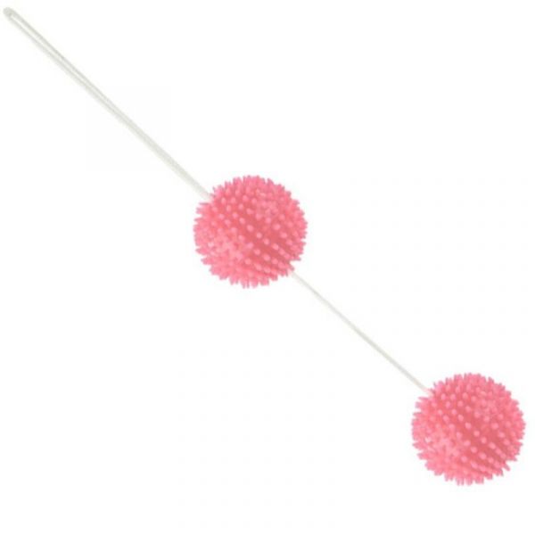 Baile Stimulating a Deeply Pleasure Bolas Texturadas Rosa 3.6 cm