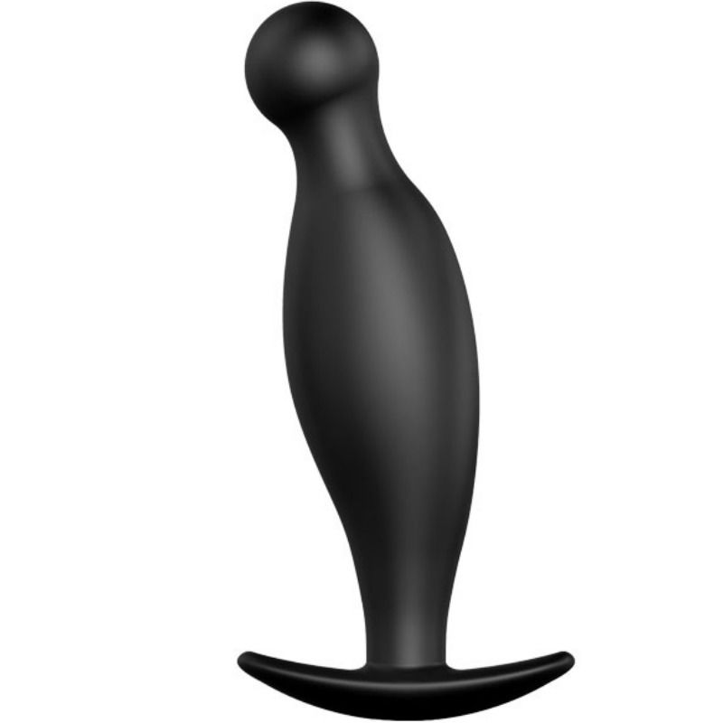 Pretty Love Bottom – Love Plug Anal Silicona 11.7 Cm Negro