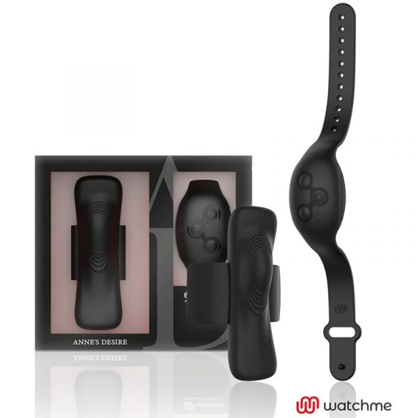 Anne's Desire Panty Pleasure Tecnología Watchme Negro - D-227092