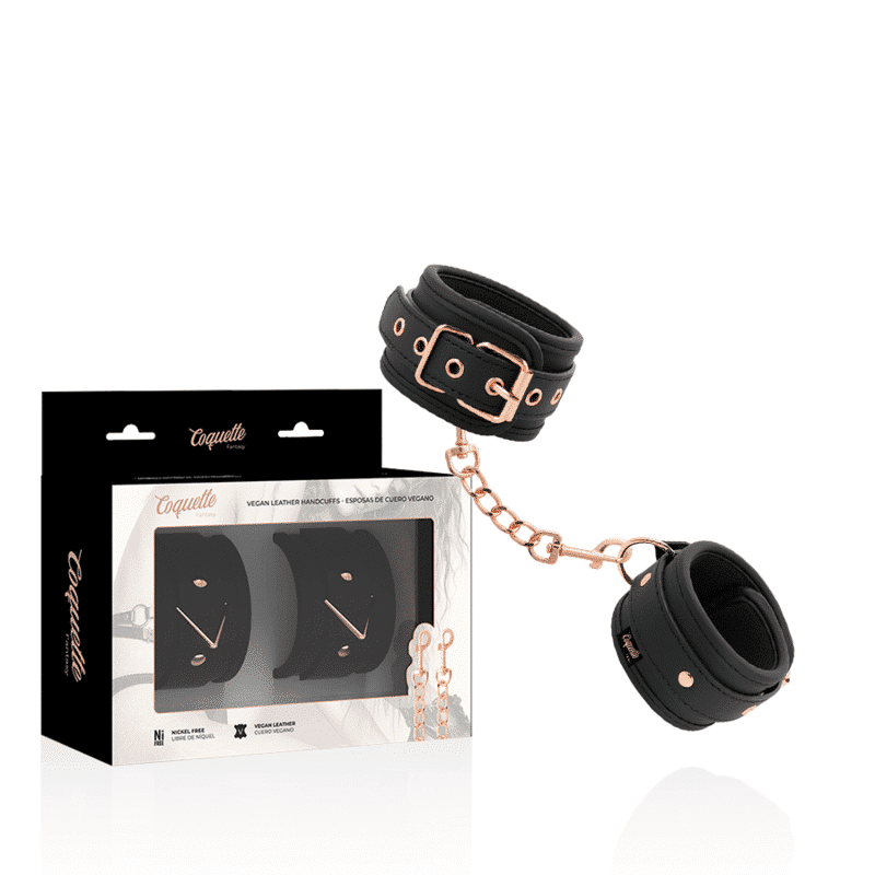 Coquette Fantasy Coquette Chic Desire Fantasy Esposas para Manos Couro Vegano D-229281