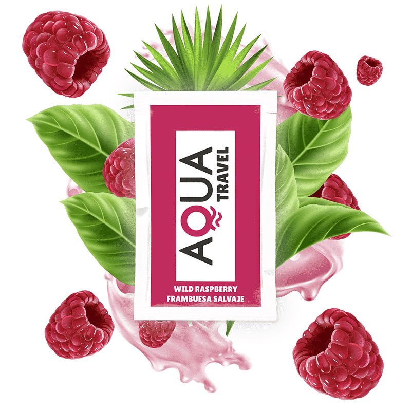 Lubrificante À Base De Água Aqua Travel Sabor De Framboesa Selvagem – 6 Ml