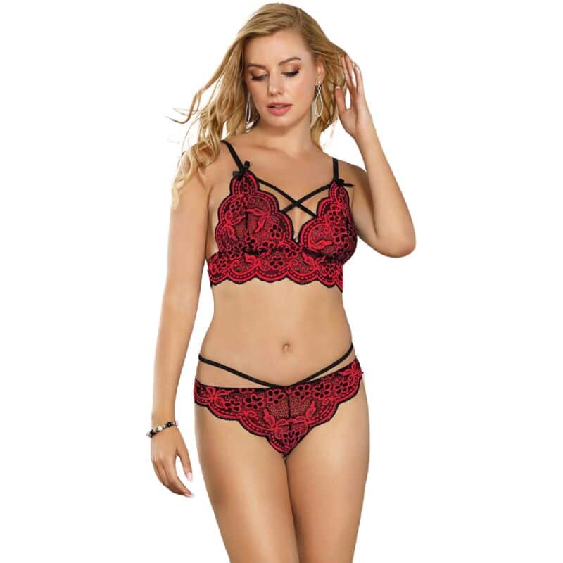 Subblime – Conjunto Duas Peças Top Lace E Calça L/Xl
