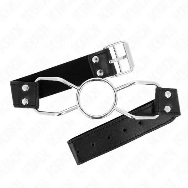 Kink Mordaça Boca de Aranha 60 x 3 cm Tamanho M 4,5 cm
