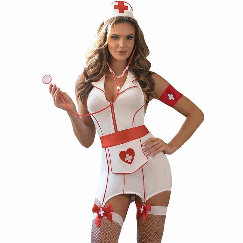 Subblime – Vestido Sexy Fantasia De Enfermeira L/Xl