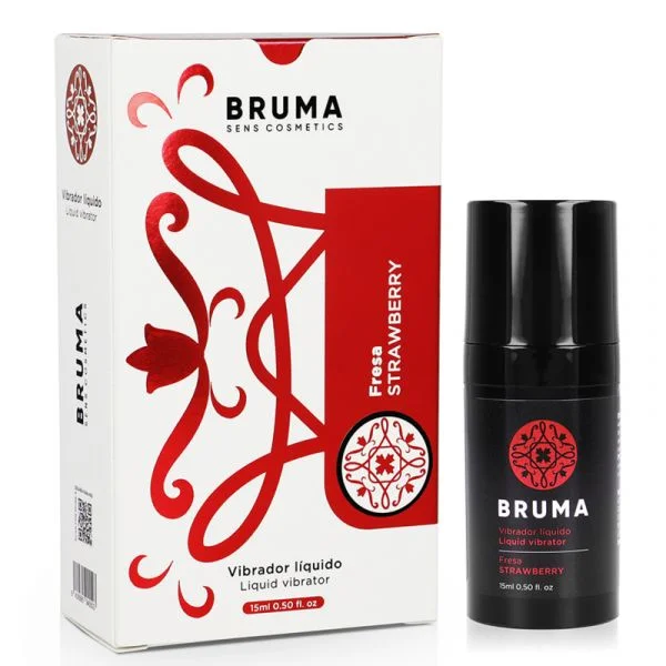 Bruma Gel Vibratório Sabor Morango 15ml