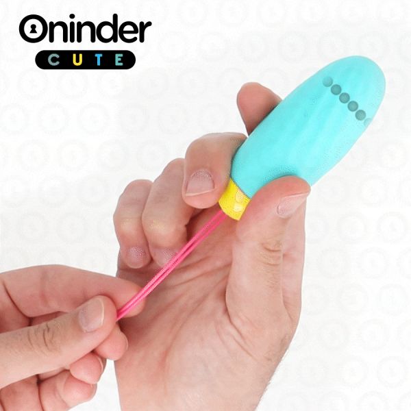 Oninder CUTE LOVE PLEASURE Ovo de Silicone Vibro-Giratório D-242096