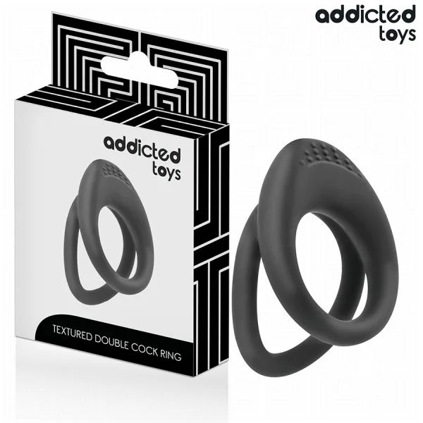 Addicted Toys Anel de Pênis com Dupla Textura