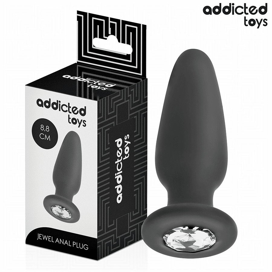 Addicted Toys Plug Anal Silicone Joia Tamanho S