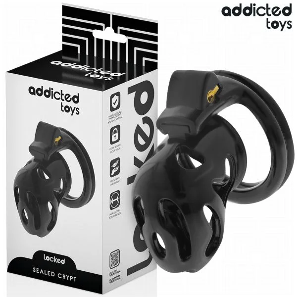 Addicted Toys Gaiola de Pênis Crypt Selada 8 CM