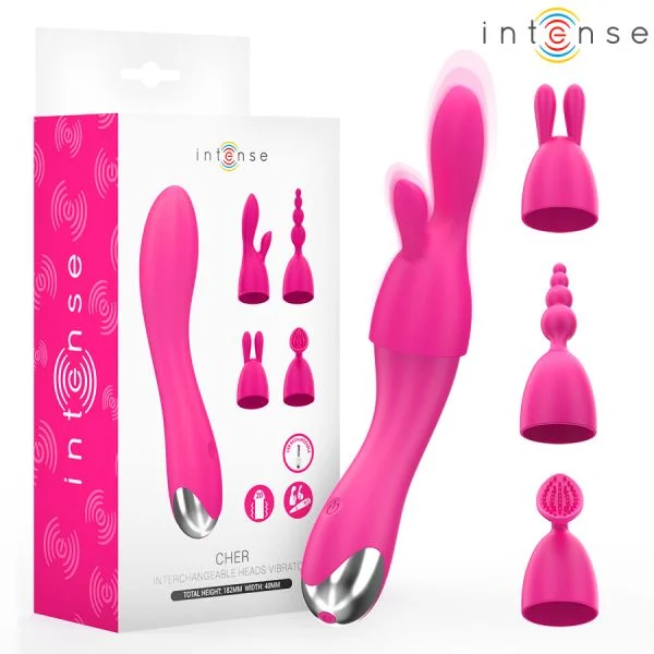Intense Fun Cher Vibrador 20 Padrões Intercambiáveis