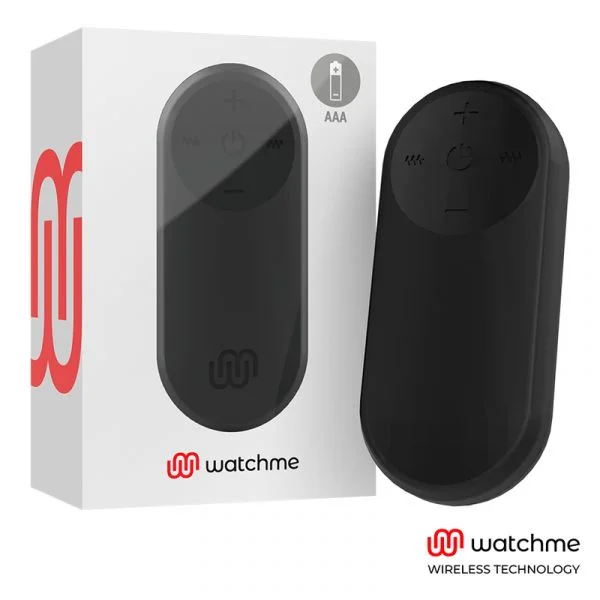 Watchme Controle Remoto Universal D-234759 Compatível com Vibrador WEARWATCH Preto