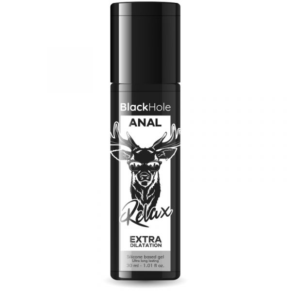 Black Hole Gel Base de Silicone Dilatação Anal 30ml