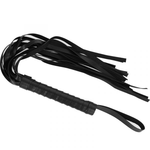 Intense Fetish Vegan Leather Flogger 75x50x265
