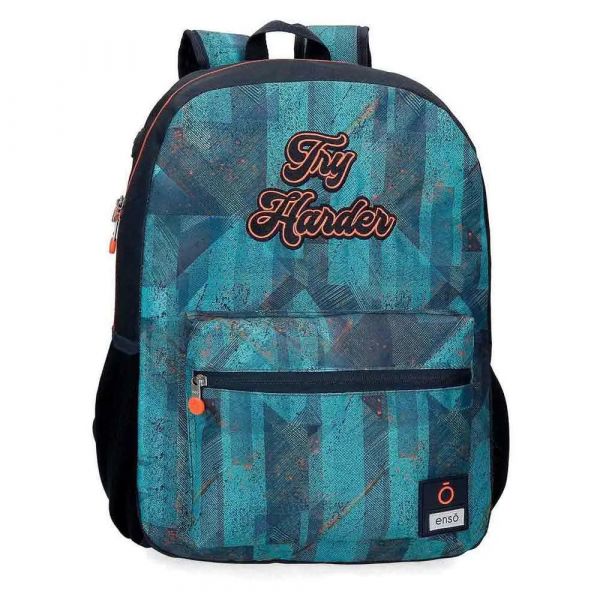 Enso Mochila Try Harder 21l Blue One Size