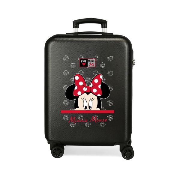 Joumma Bags Trolley de Viagem 55cm Preto My Pretty Bow Minnie
