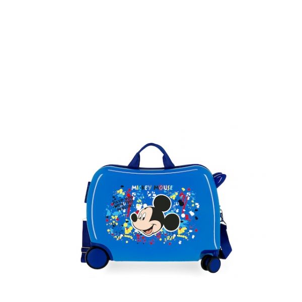 Disney Mala Com Rodinhas Mickey Colour Mayhem 34l Blue One Size