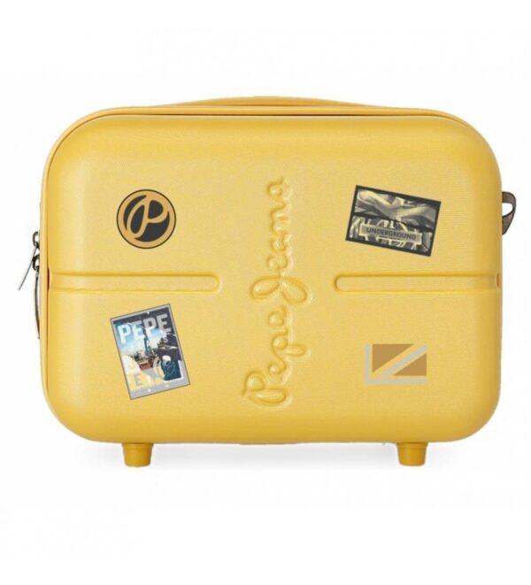 Pepe Jeans - Necessaire Amarelo 12+