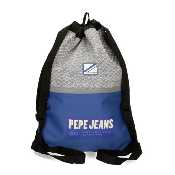 Pepe Jeans - Mochila Saco Azul 6+