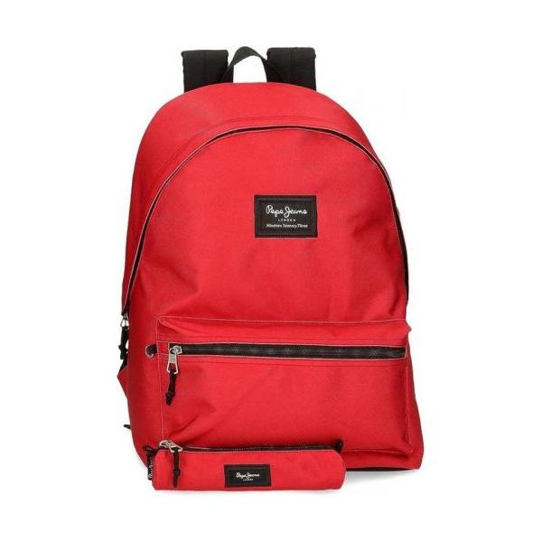 Pepe Jeans Mochila 44 cm Vermelha