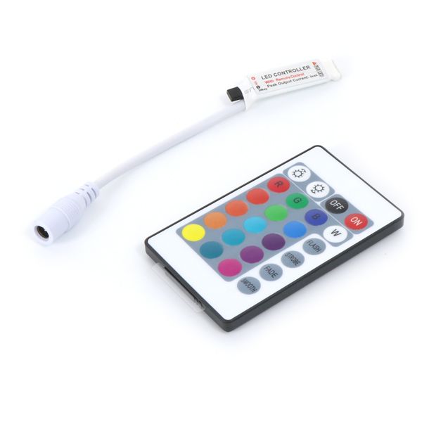 Ledme Mini controlador para Fitas de LED RGB com controle remoto IR