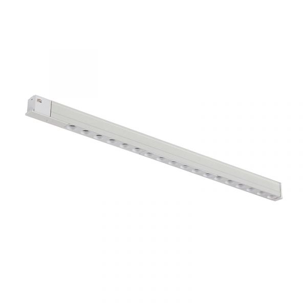 Ledme Projetor LED Série Hallway 16mm 18W para Calha Magnética Branco 48V 4000K