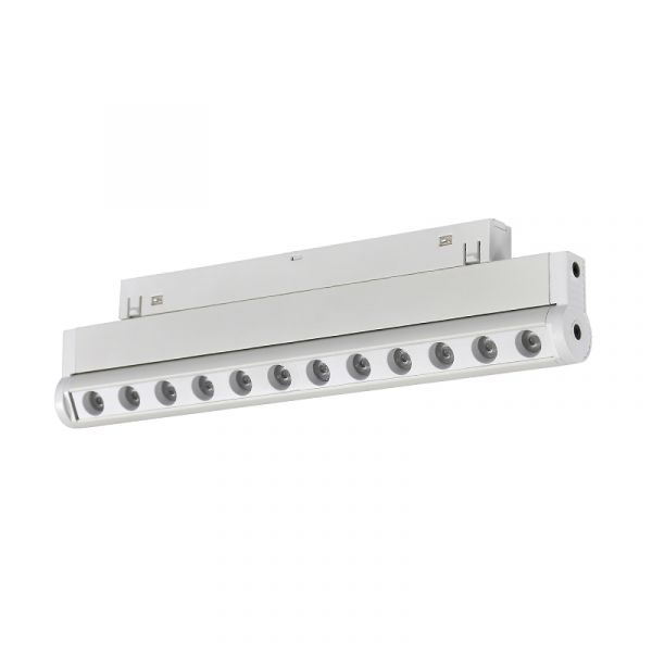 Ledme Projetor LED Linéaire Serie 16mm 12W para carril Magnética Blanco 48V 4000K