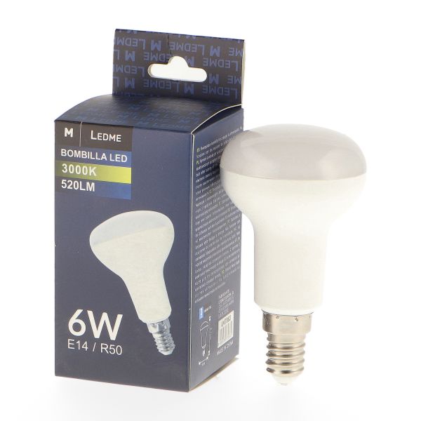 Ledme Lâmpada LED E14 R50 6W 6500K