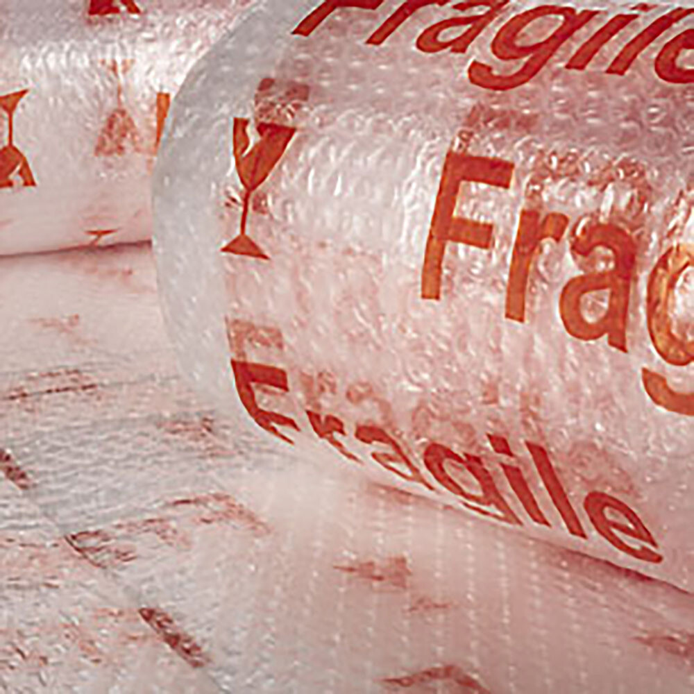 Bolhas de ar transparente (frágil) 1,20x5m