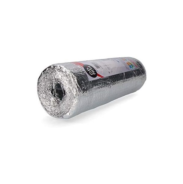 Fun&Go Isolamento Térmico Refletor Multicamadas Prateado 1.20x5m