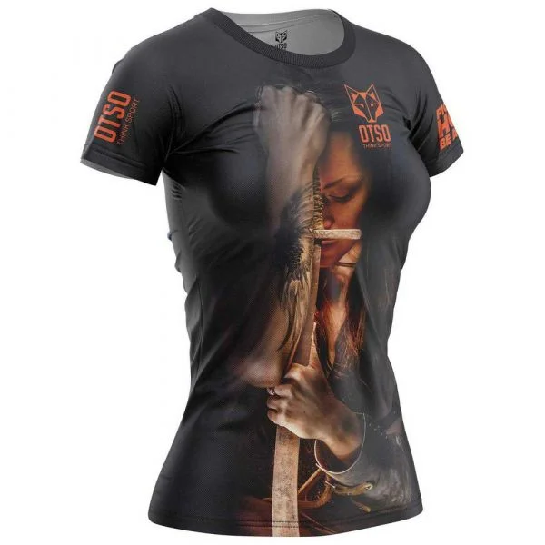 Otso T-shirt Short Sleeve T-shirt Preto XS Mulher