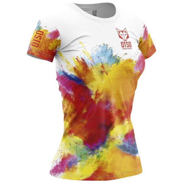 Otso T-shirt Short Sleeve T-shirt Colorido L Mulher