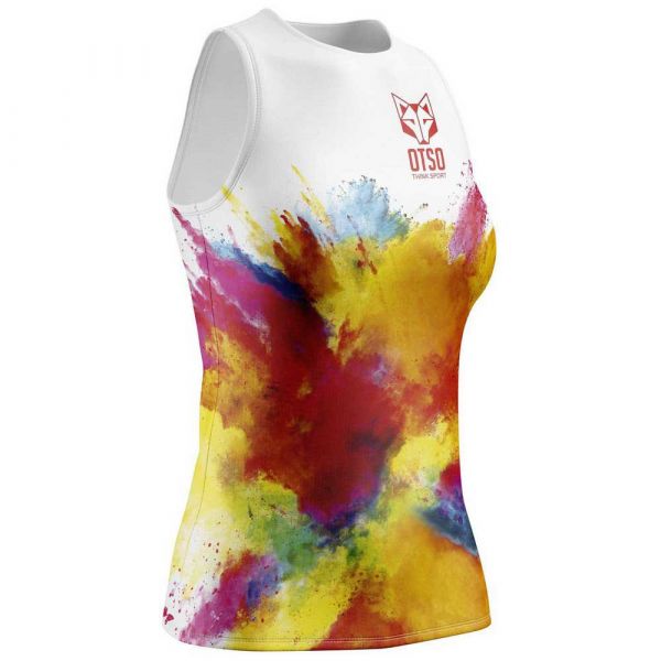 Otso Singlet Sleeveless T-shirt Colorido XS Mulher