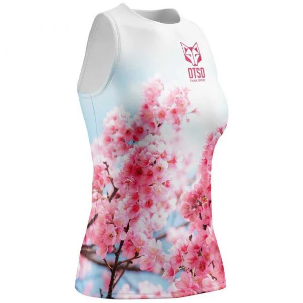 Otso Singlet Sleeveless T-shirt Branco XS Mulher