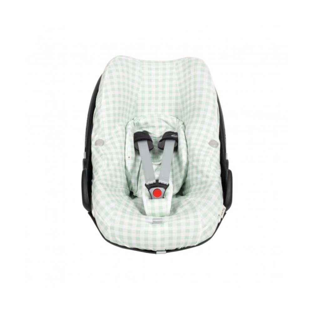 Fundas Forra Maxi Cosi Pebble Pro Green Vichy