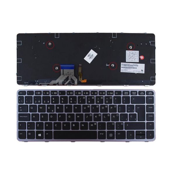 Teclado para Portatil HP Elitebook Folio 1000 1040 G1 (espanhol ) - TEC0124