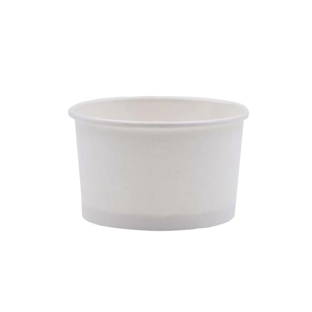 Copos Gelado 080ml Papel Branco 50un