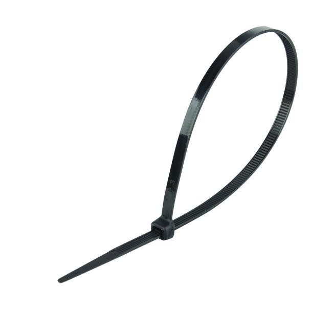 ABRAÇADEIRAS C/SERRILHA PRETO 3.6X300MM CRISCOLOR (40PCS)