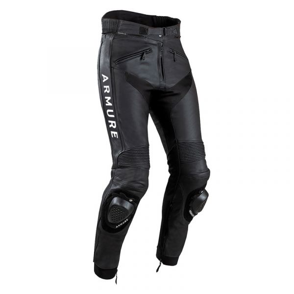 Armure Calças Hamo Leather Black / White XL