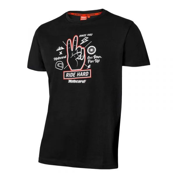 Motocard Camisola Biker Wave Black 2XL