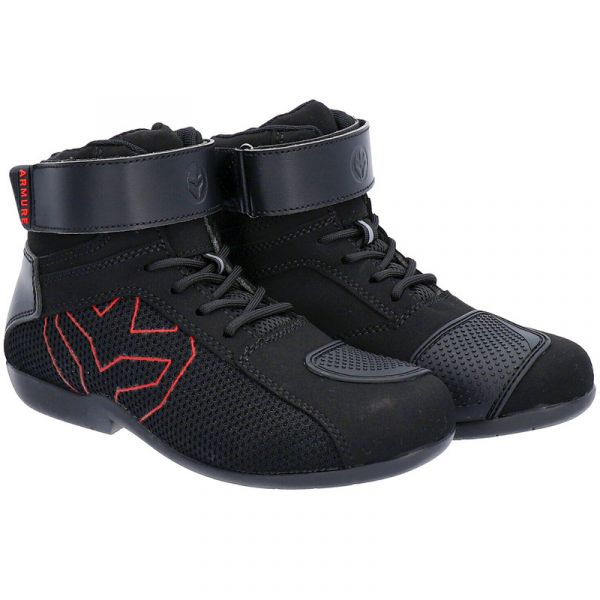 Armure Botas Dodd Black Red 45 - 11722-319424-045