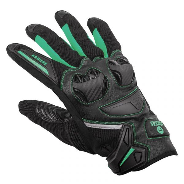 Armure Luvas Astrid Vented Lady Black / Mint XL