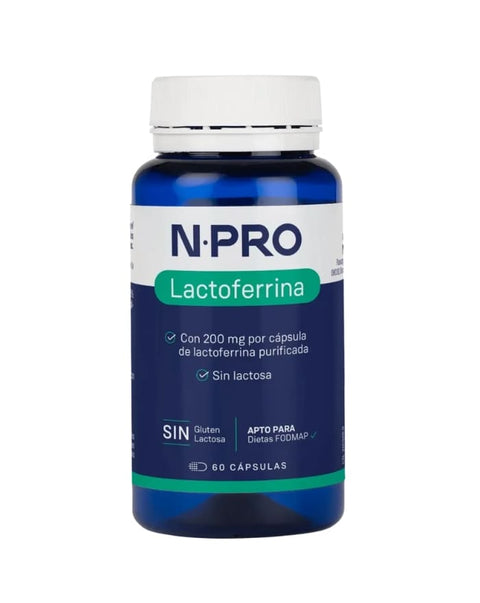 Lactoferrina - 60 Cápsulas - NPRO Salud Intestinal